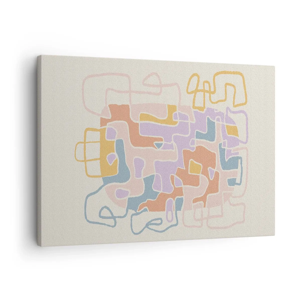 Impression sur toile - Image sur toile - Labyrinthe – une aventure joyeuse - 70x50 cm