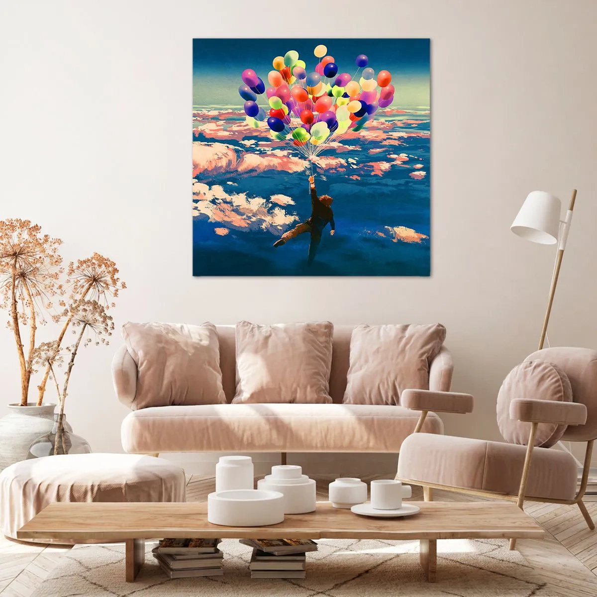 Impression sur toile - Image sur toile - Un rêve d'enfant devenu réalité - 60x60 cm