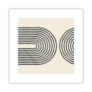 Affiche - Poster - Dans un instant... - 30x30 cm