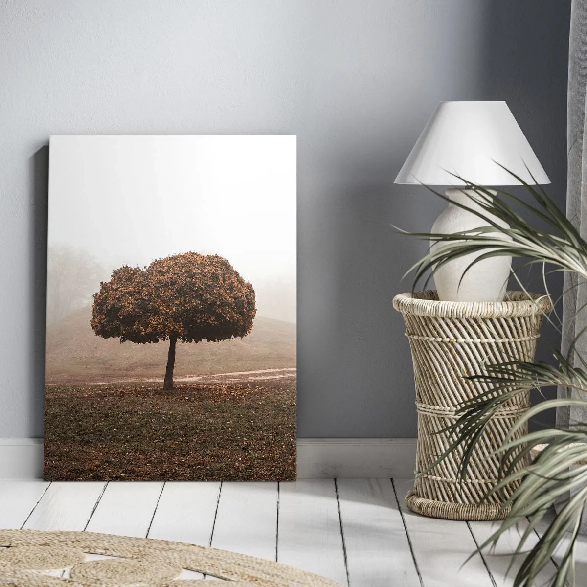 Impression sur toile - Image sur toile - Après un été chargé - 55x100 cm