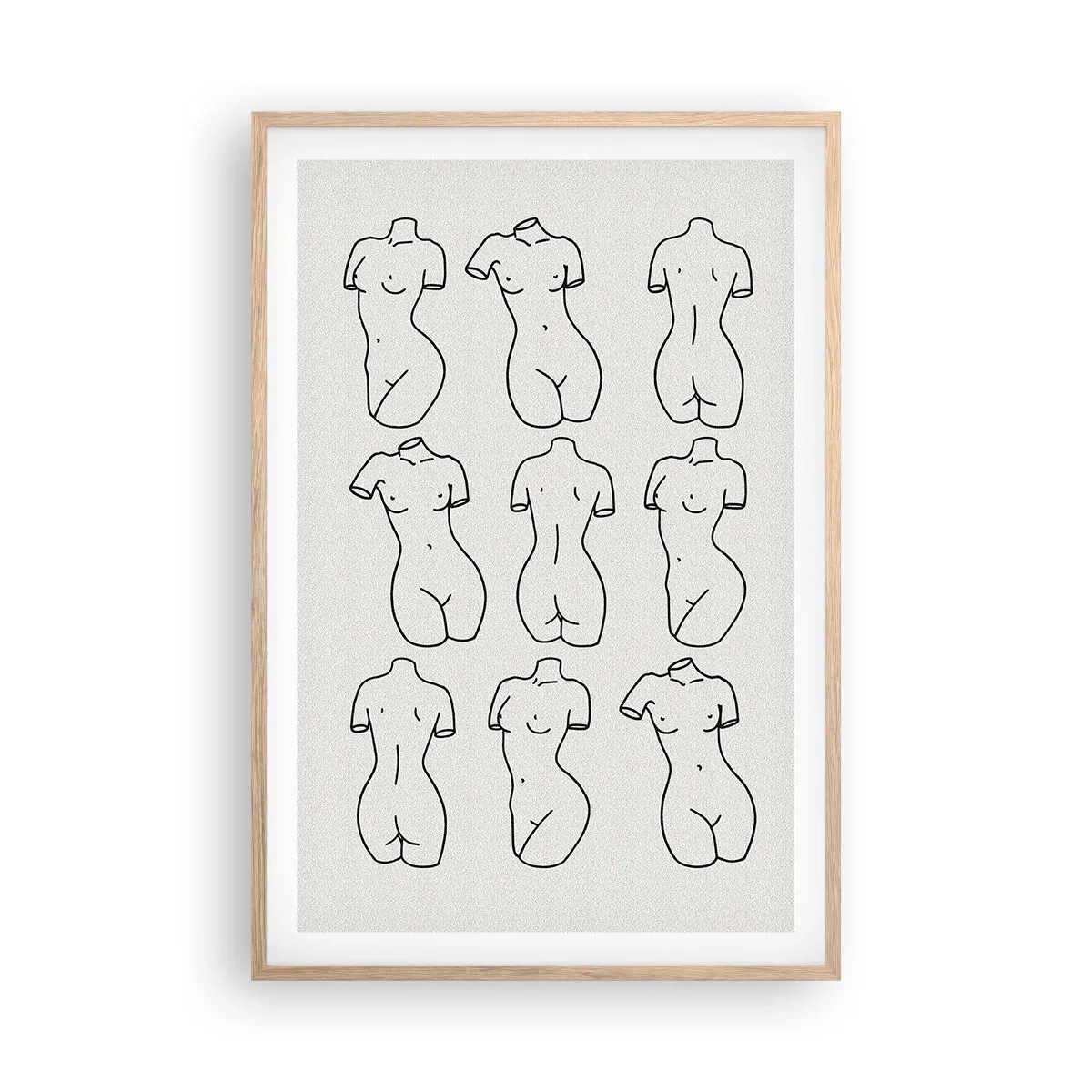 Affiche dans un chêne clair - Poster - Seulement Vénus - 61x91 cm