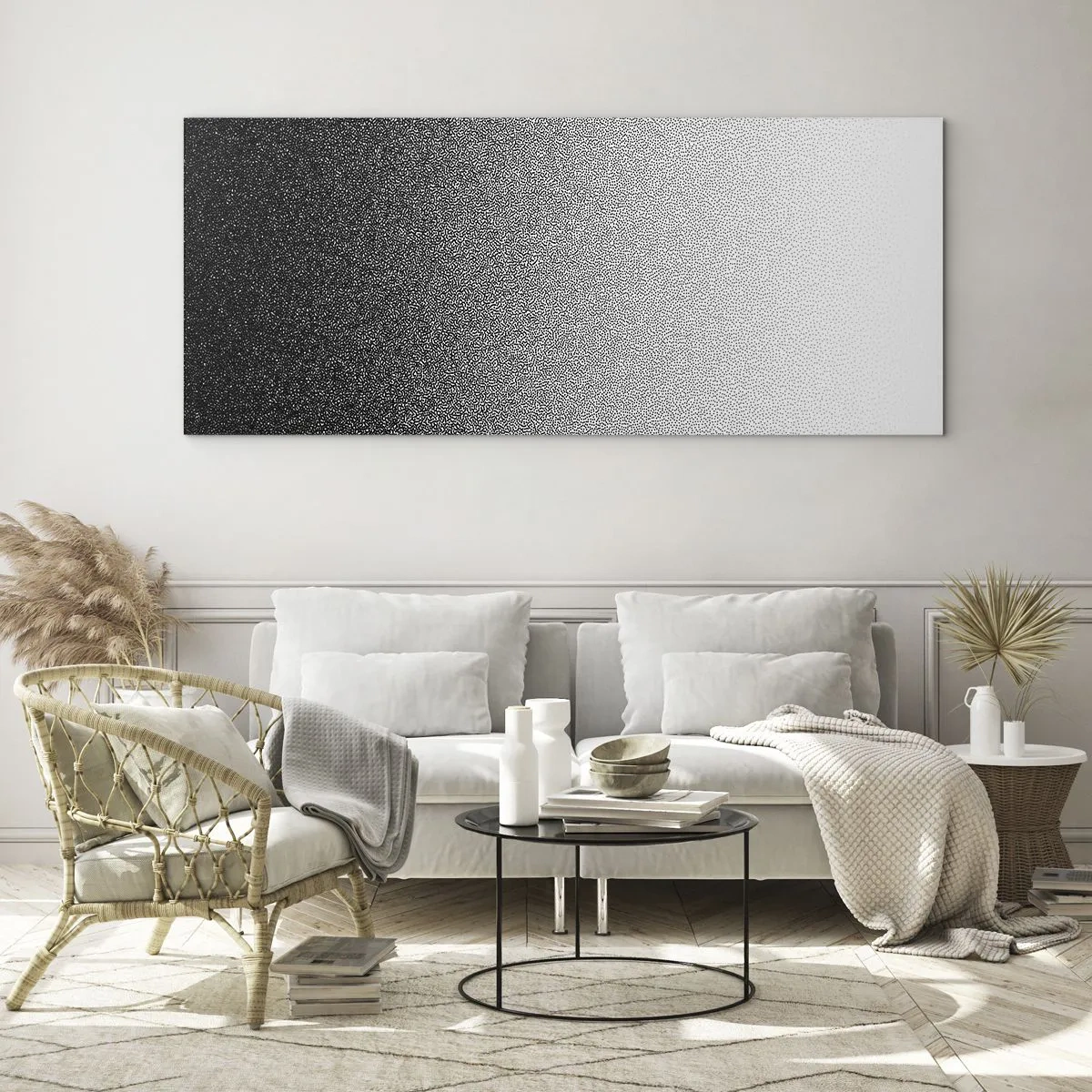 Impression sur verre - Image sur verre - Du coté de la lumière - 100x40 cm