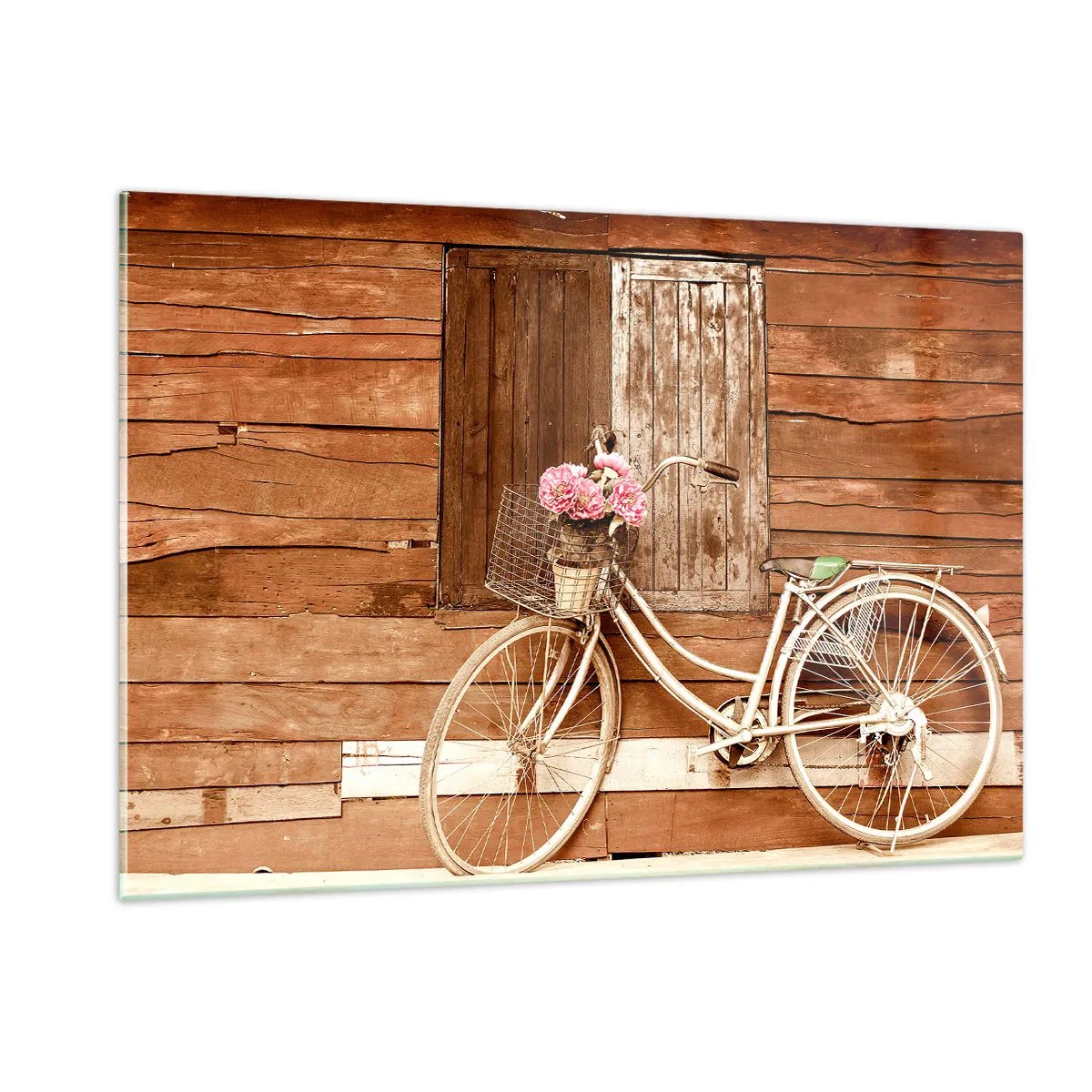 Impression sur verre - Image sur verre - Je reviens tout de suite - 120x80cm - Je reviens tout de suite - Décoration murale moderne pour le salon et la chambre ARTTOR