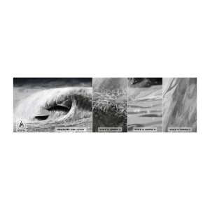 Échantillon de Papier Peint Premium Sand - La colère de l'océan - Mer, Océan, Haute vague - 100x30 cm