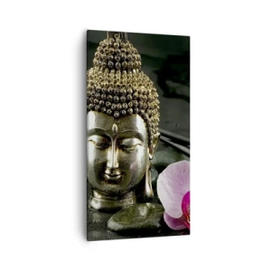 Impression sur toile - Image sur toile - Harmonie de la sagesse et de la beauté - 55x100 cm