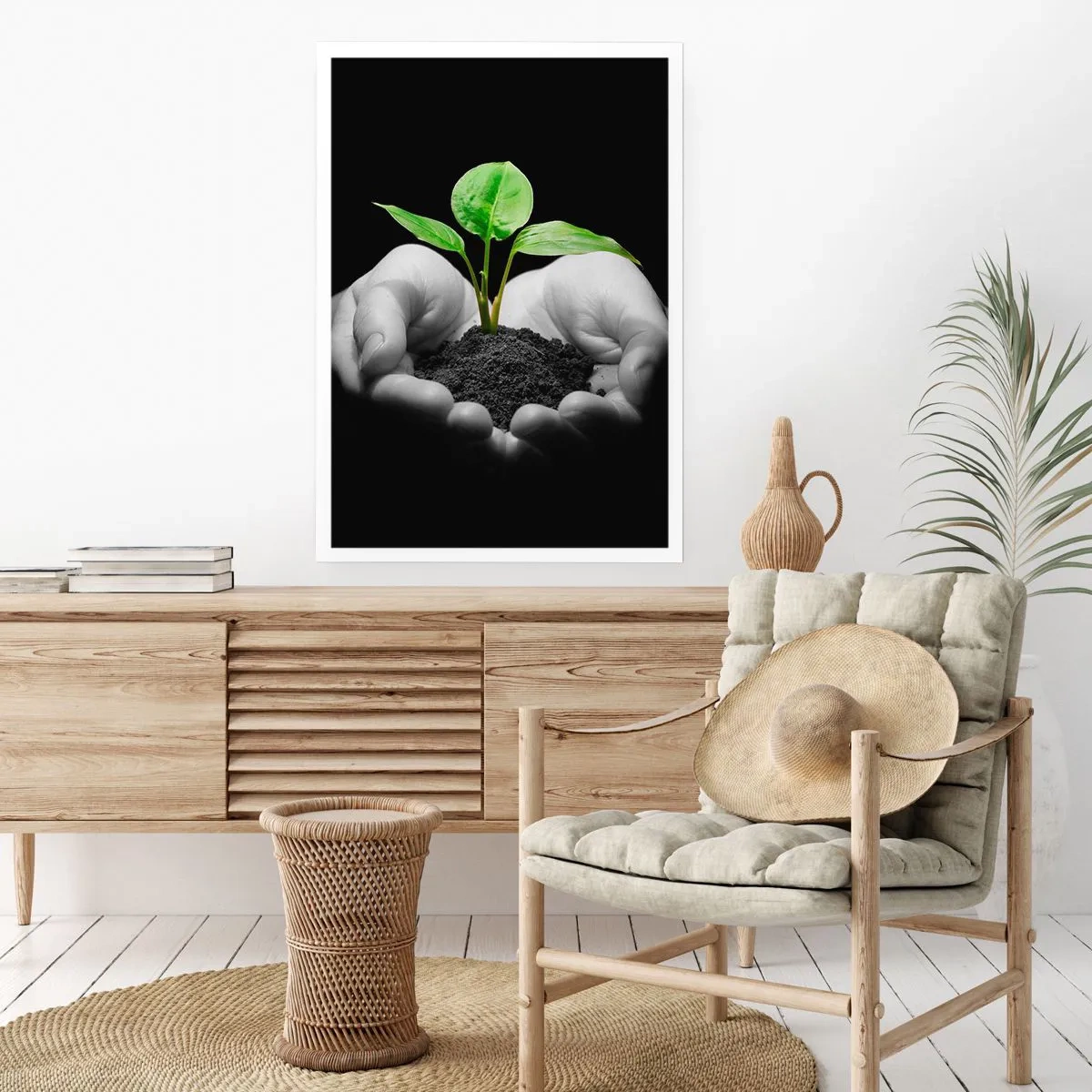 Affiche - Poster - J'aime la nature, je la protège - 70x100 cm