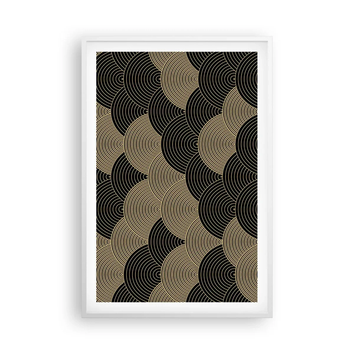 Affiche dans un cadre blanc - Poster - Unité dans la multiplicité - 61x91 cm