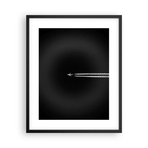Affiche dans un cadre noir - Poster - Dans une autre dimension - 40x50 cm