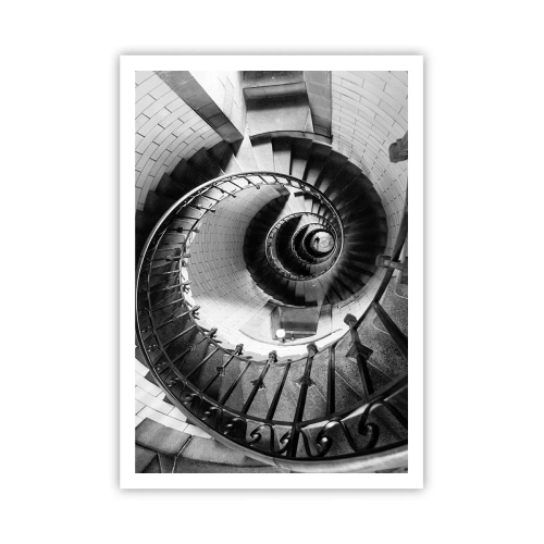 Affiche - Poster - De plus en plus haut - 70x100 cm