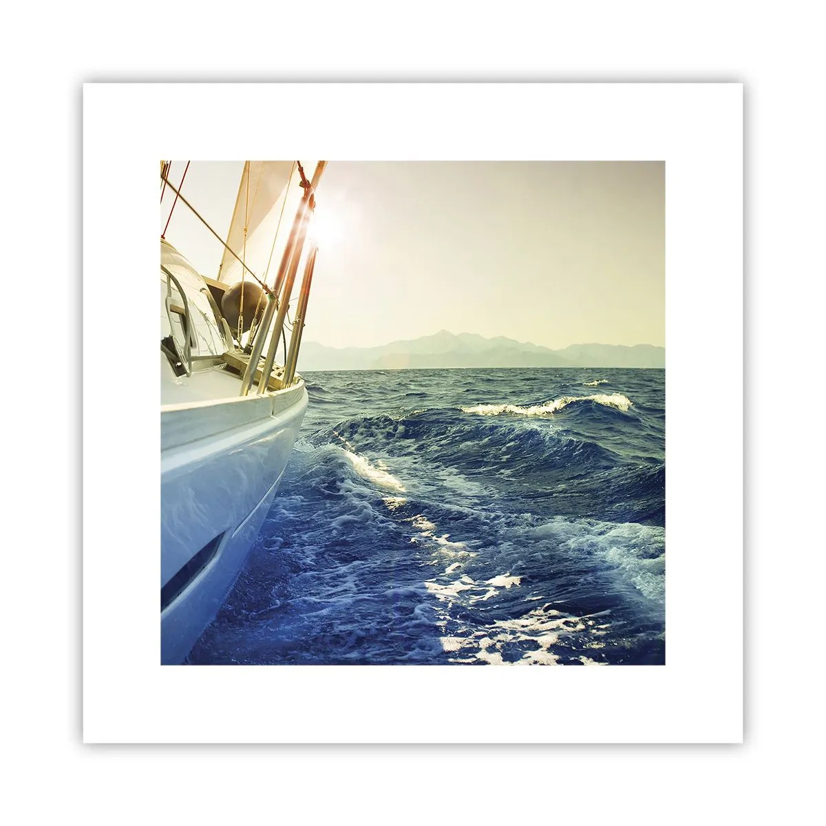 Affiche - Poster - Suite à l'aventure - 30x30 cm