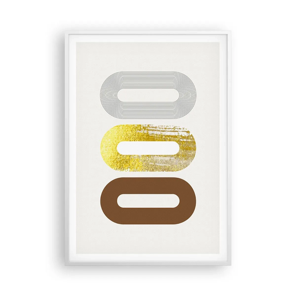 Affiche dans un cadre blanc - Poster - Ooo! - 70x100 cm