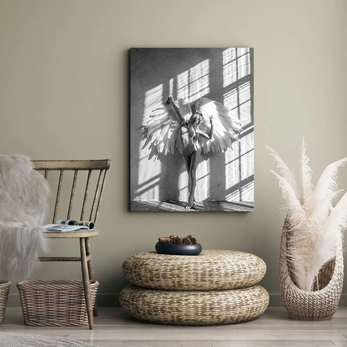 Impression sur toile - Image sur toile - Directement du ciel - 70x100 cm