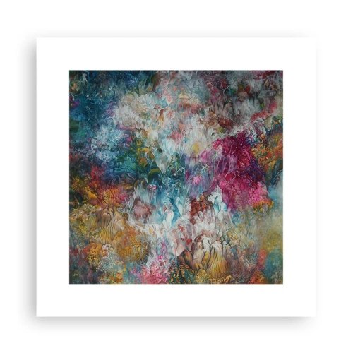 Affiche - Poster - En pleine floraison - 30x30 cm