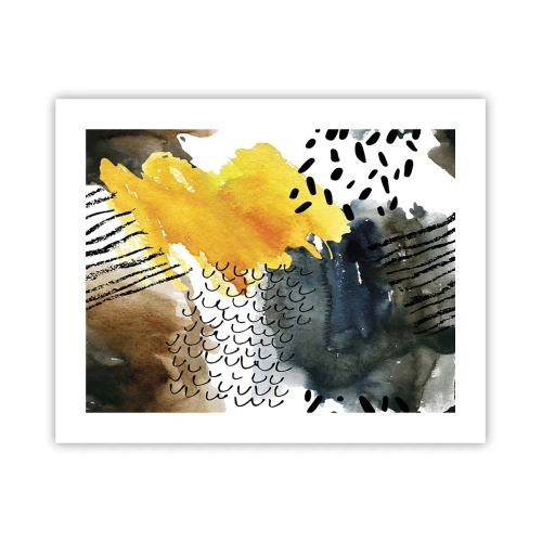 Affiche - Poster - Rencontre des éléments - 50x40 cm