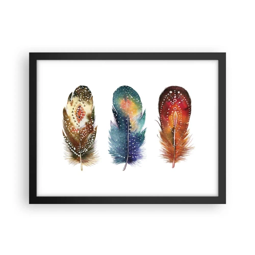 Affiche dans un cadre noir - Poster - Rituels, cérémonies, secrets - 40x30 cm