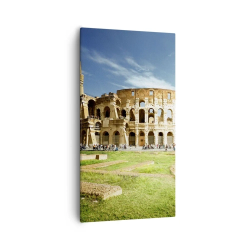 Impression sur toile - Image sur toile - On entend encore la détonation de l'arme - 55x100 cm