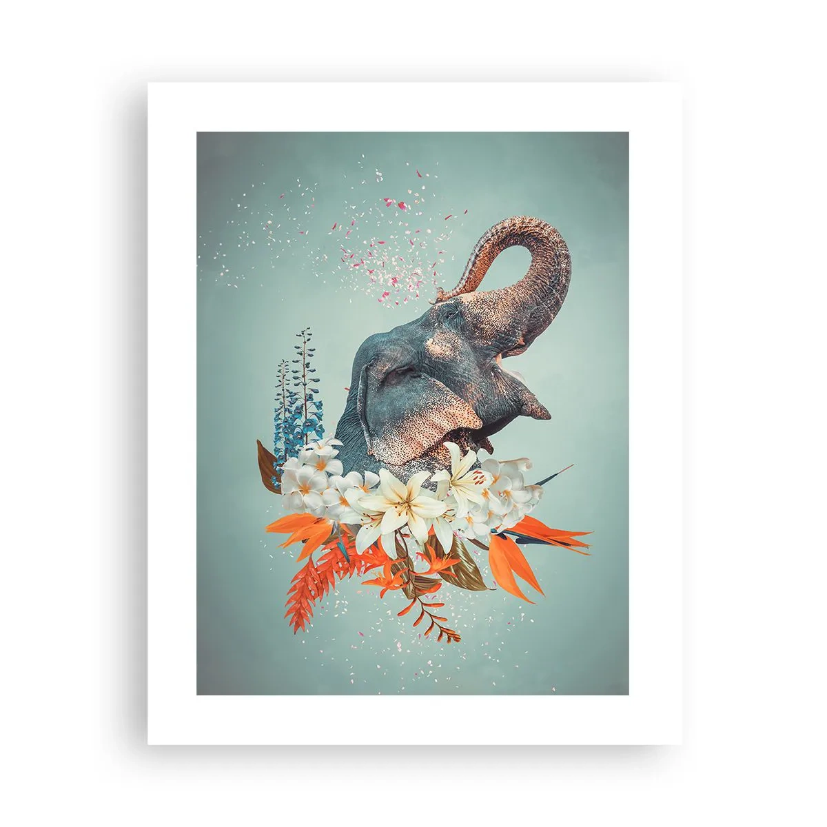 Affiche - Poster - Un rugissement de joie - 40x50 cm