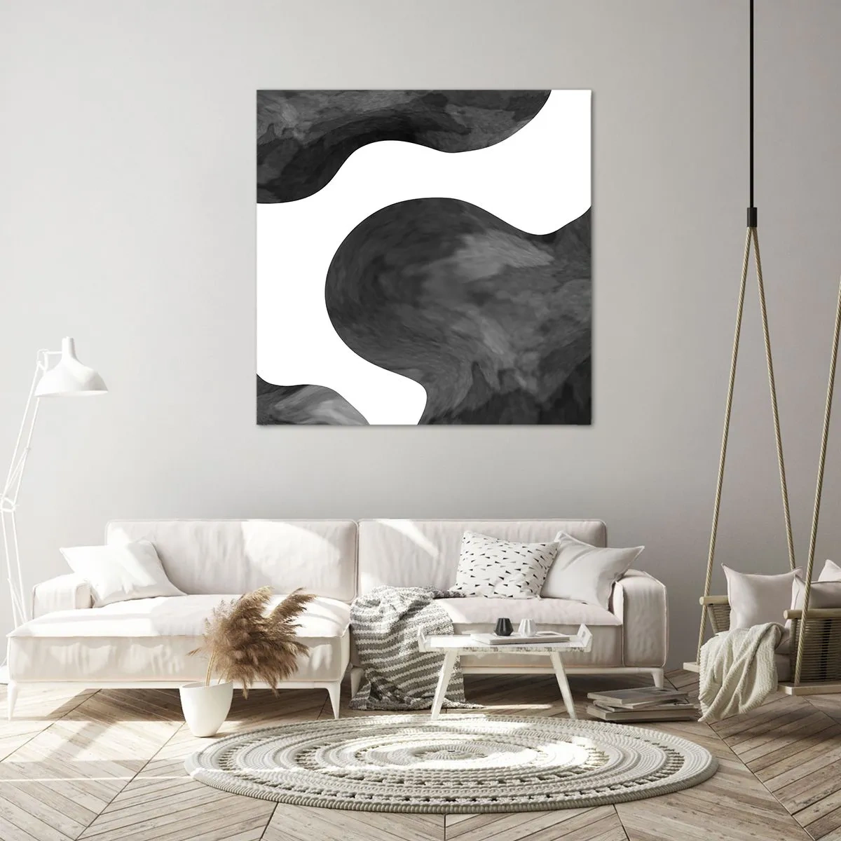 Impression sur toile - Image sur toile - La route du lait - 40x40 cm