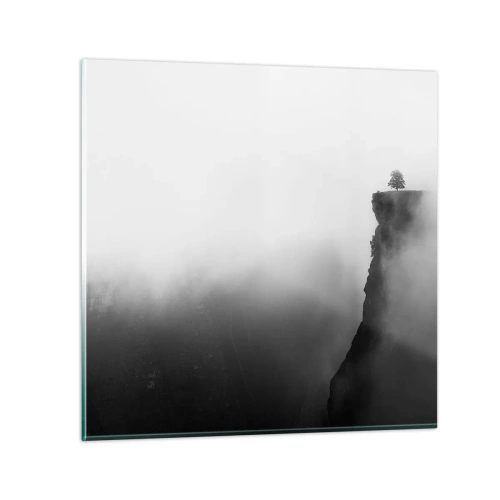 Impression sur verre - Image sur verre - Au bord du monde - 60x60 cm