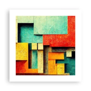 Affiche - Poster - Festival des angles droits - 40x40 cm