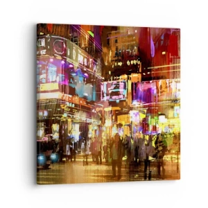 Impression sur toile - Image sur toile - Dans une mer de lumière - 30x30 cm