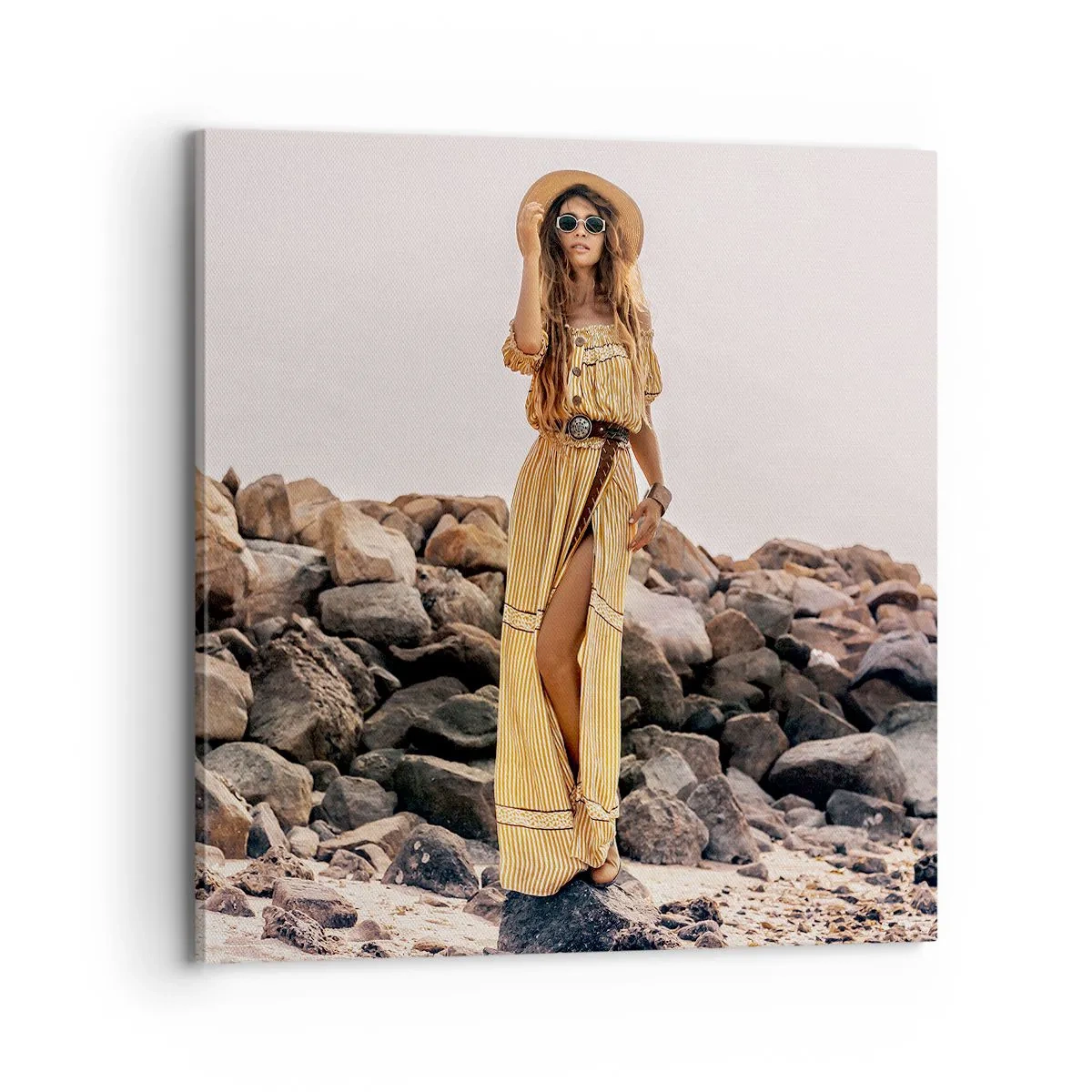 Impression sur toile - Image sur toile - La magie des pierres - 70x70 cm