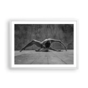 Affiche dans un cadre blanc - Poster - Symétrie trouvée - 70x50 cm