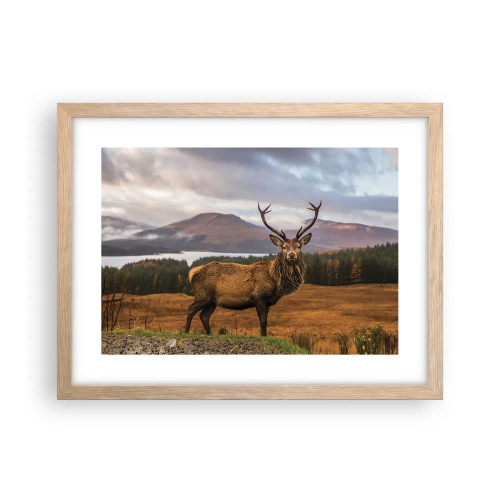 Affiche dans un chêne clair - Poster - Majesté de la nature - 40x30 cm