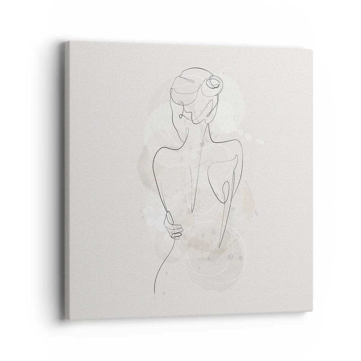 Impression sur toile - Image sur toile - Comme un instrument sensible - 40x40 cm