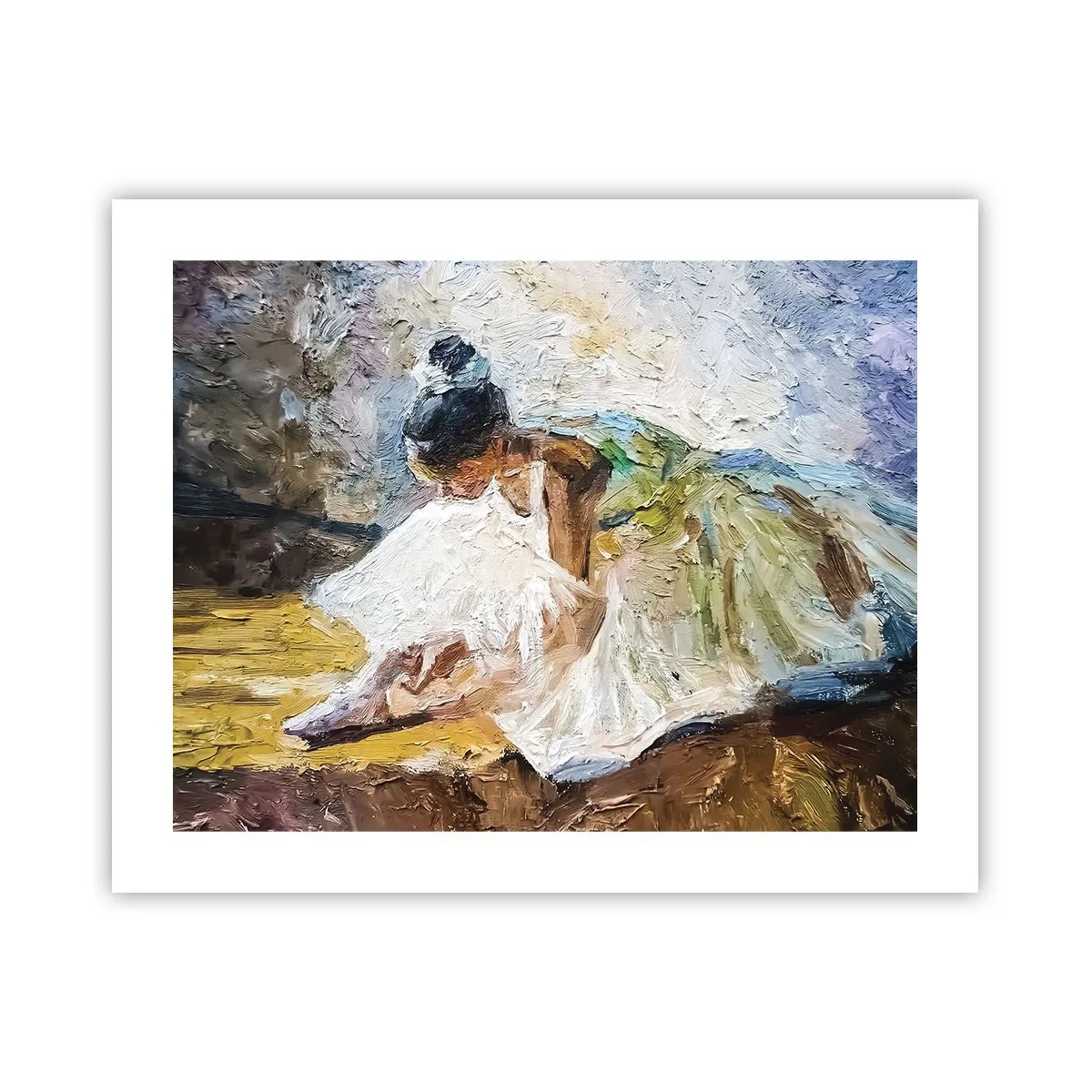 Affiche - Poster - D'après un tableau de Degas - 50x40 cm