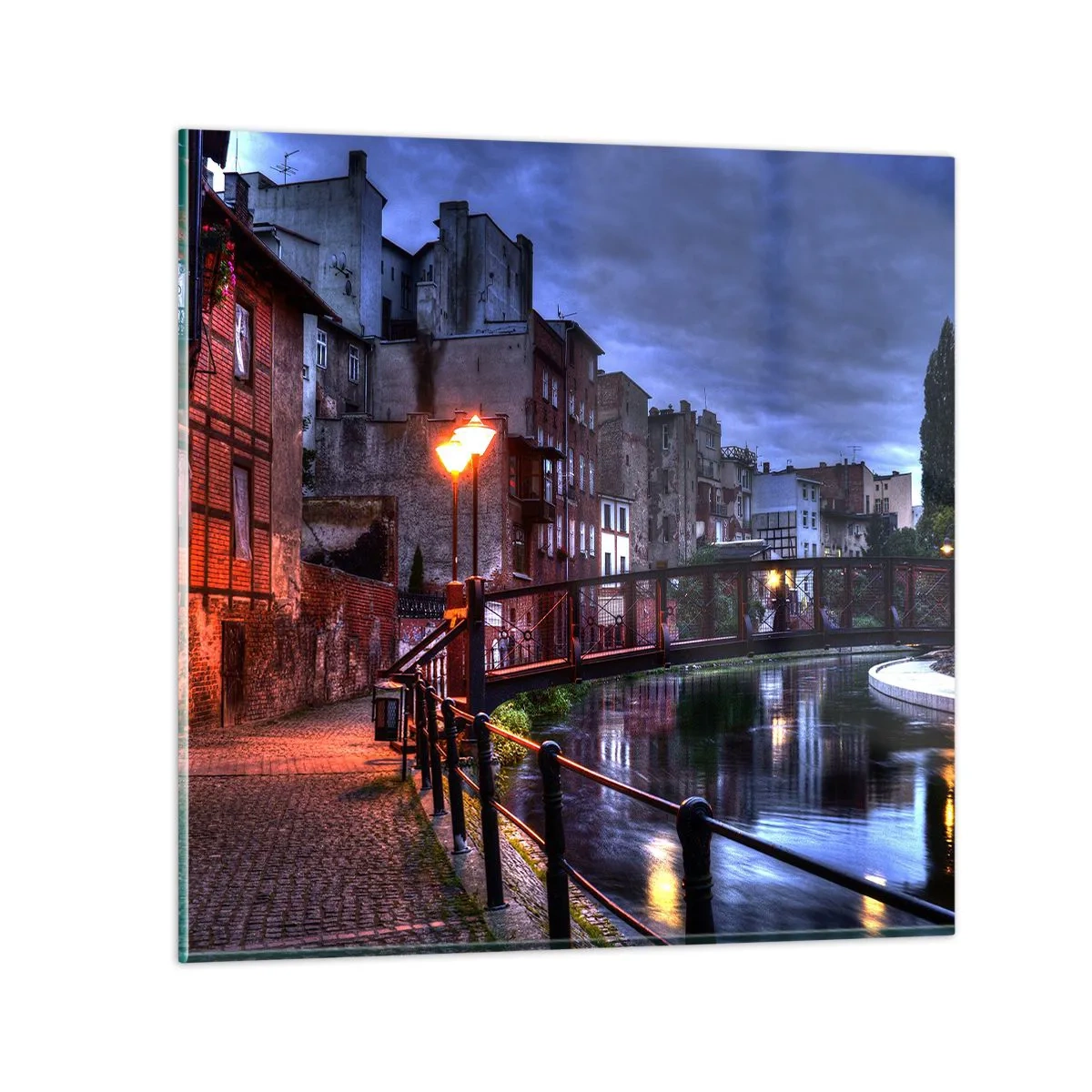 Impression sur verre - Image sur verre - Tu n'as pas connu ce Bydgoszcz - 30x30 cm