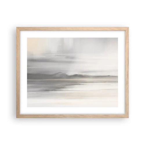 Affiche dans un chêne clair - Poster - Distance réfléchie - 50x40 cm