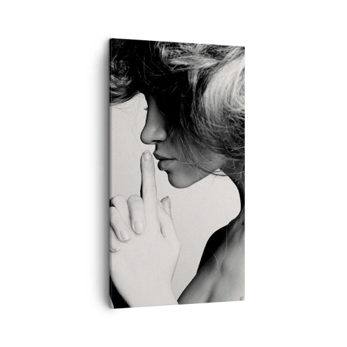 Impression sur toile - Image sur toile - A l'écoute d'elle-même - 45x80 cm