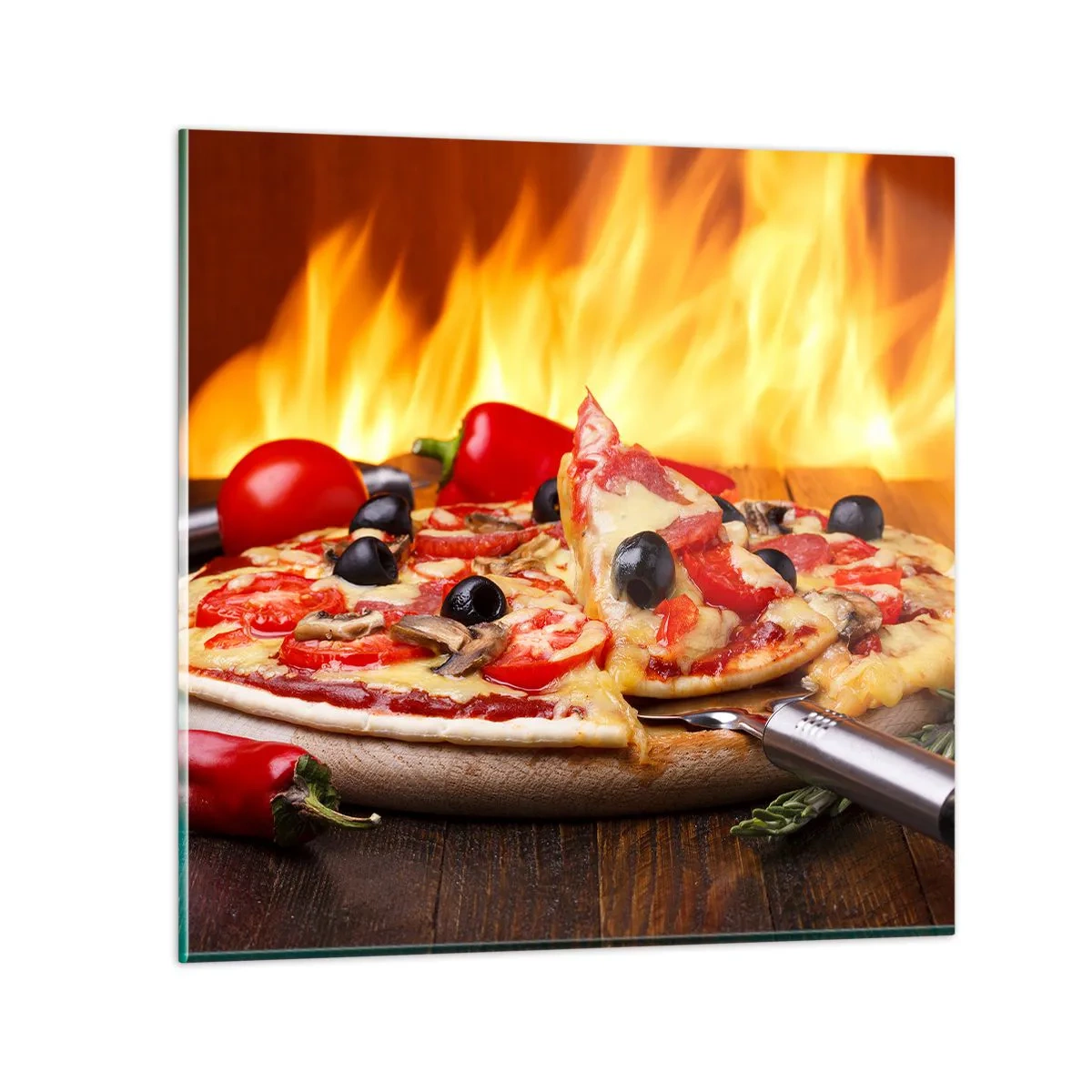 Impression sur verre - Image sur verre - From Italy with love - 50x50 cm