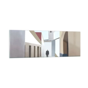Impression sur verre - Image sur verre - Une promenade ensoleillée - 90x30 cm