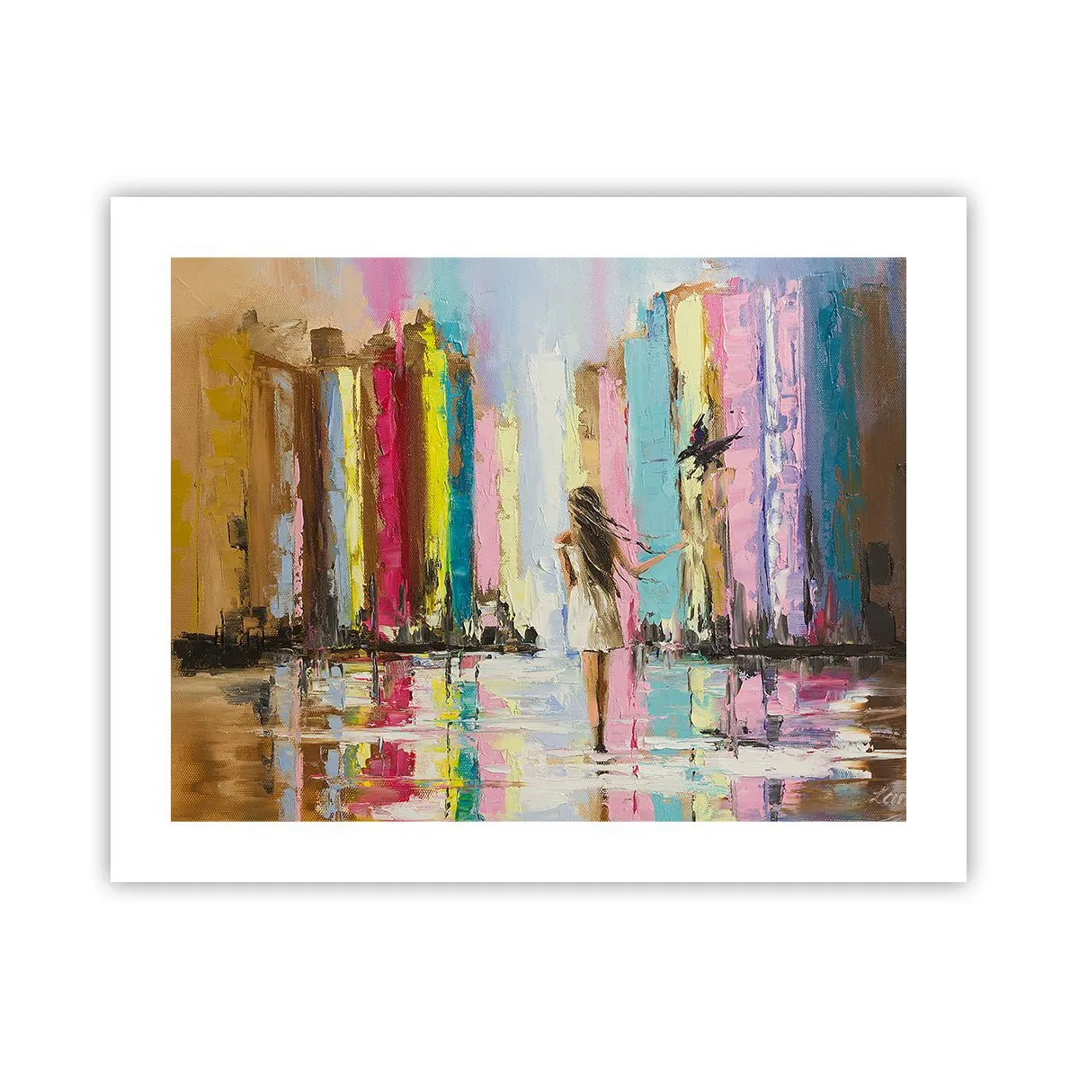 Affiche - Poster - Viens avec moi - 50x40 cm