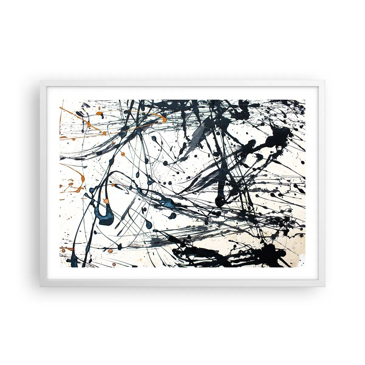 Affiche dans un cadre blanc - Poster - Ca a du sens ou ça n'en a pas ? - 70x50 cm
