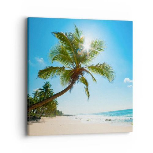 Impression sur toile - Image sur toile - Ne rien montrer à personne - 40x40 cm