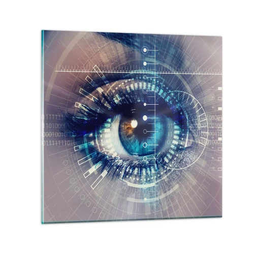 Impression sur verre - Image sur verre - Tu penses que tu me connais - 50x50 cm