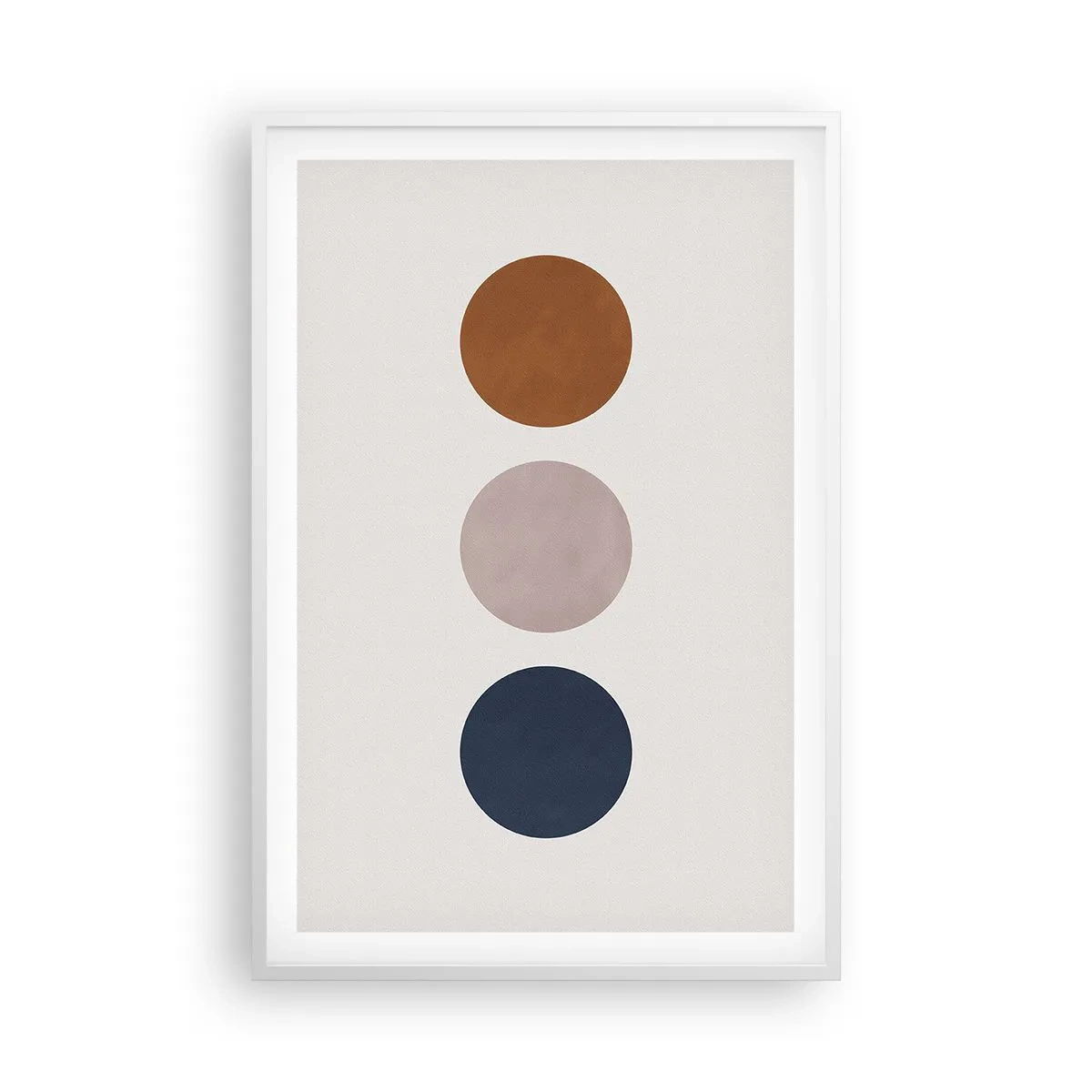 Affiche dans un cadre blanc - Poster - Symbole d'excellence - 61x91 cm