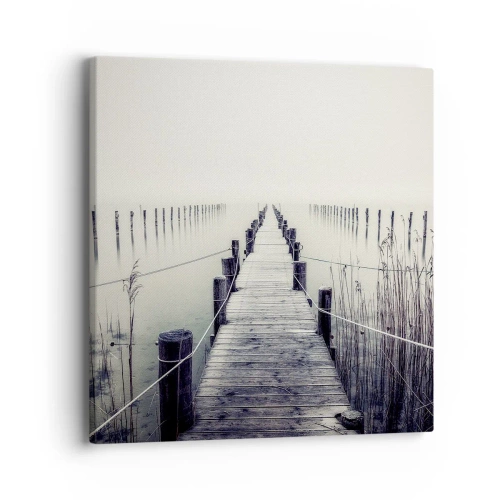 Impression sur toile - Image sur toile - Plongez dans la paix - 40x40 cm
