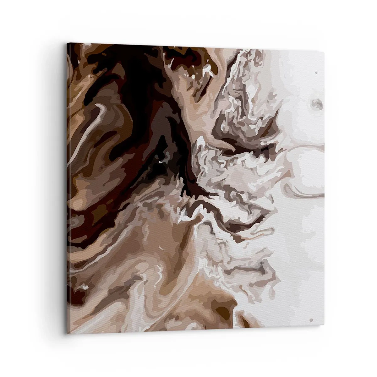 Impression sur toile - Image sur toile - Contraste de couleur - 50x50 cm