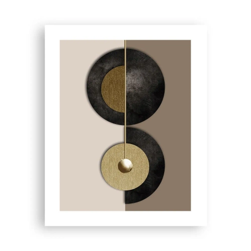 Affiche - Poster - Variations autour du cercle - 40x50 cm