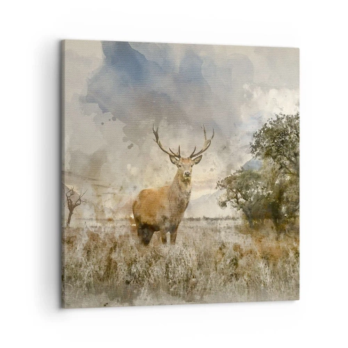 Impression sur toile - Image sur toile - Dignité - force - majesté - 50x50 cm