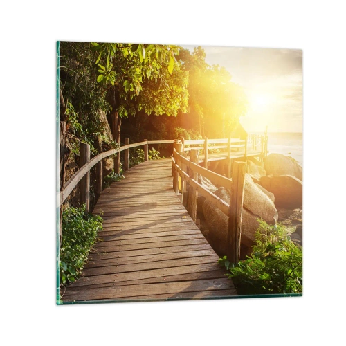 Impression sur verre - Image sur verre - Un autre tour, un autre miracle - 60x60 cm