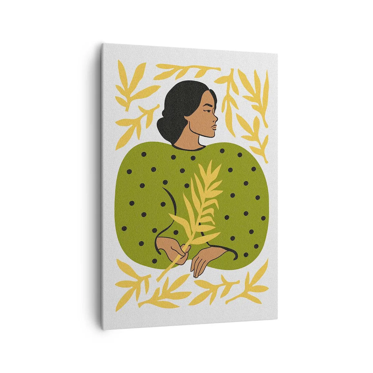 Impression sur toile - Image sur toile - Fille hawaïenne - 70x100 cm