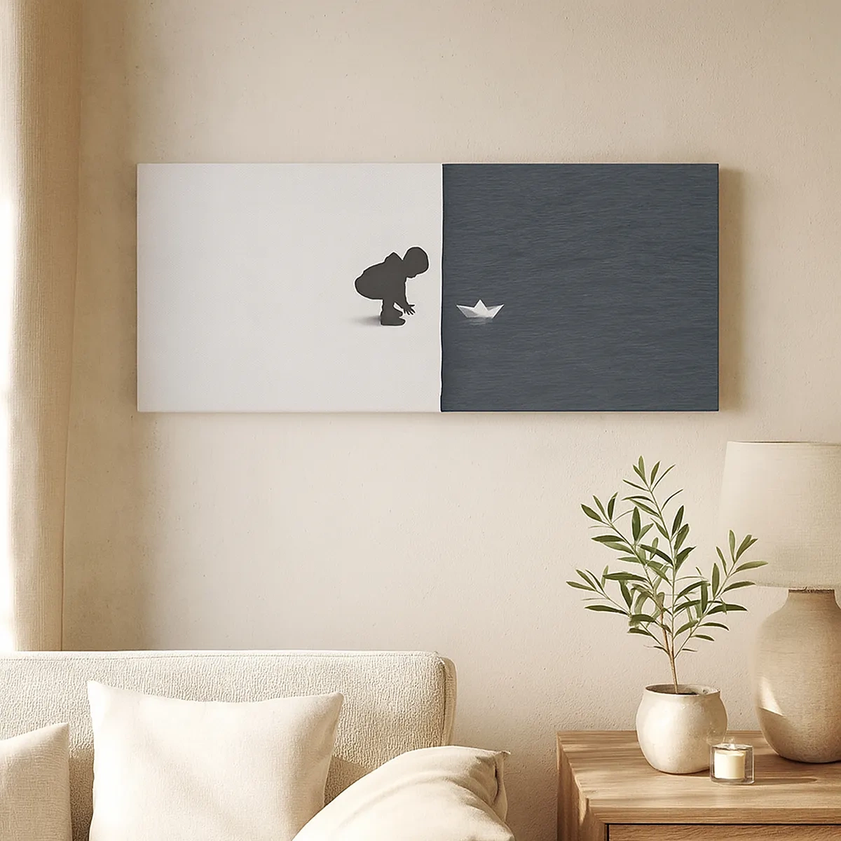 Impression sur toile - Image sur toile - Grande expédition - 30x30 cm