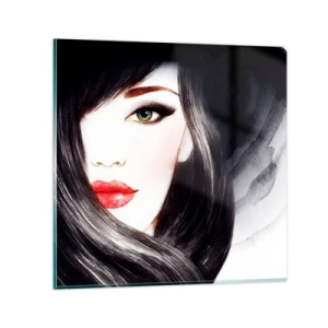 Impression sur verre - Image sur verre - Aspect saphir - 40x40 cm