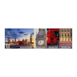 Échantillon de Papier Peint Premium Canvas - Caractères spéciaux - Ville, Londres, Architecture - 100x30 cm