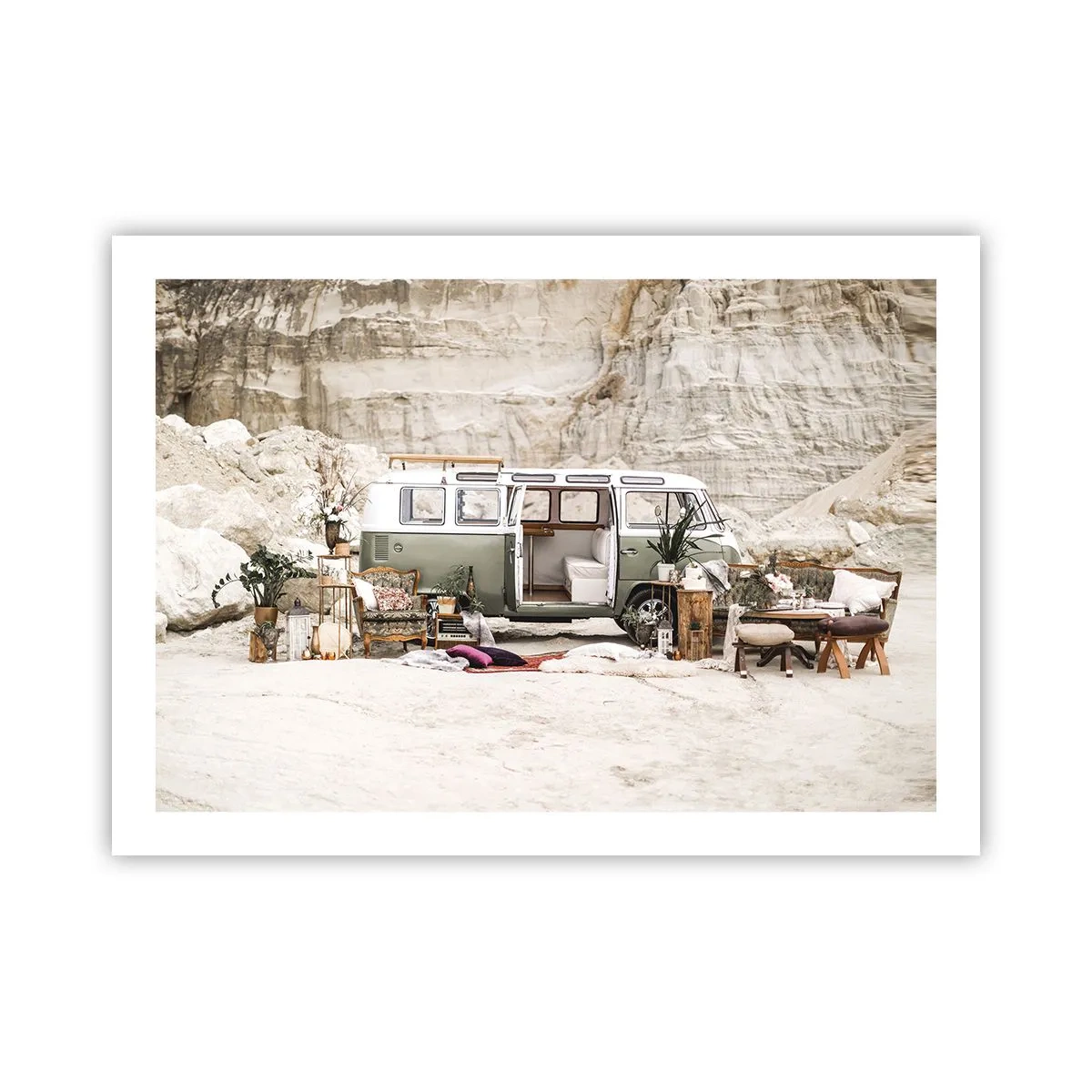 Affiche - Poster - Il est temps de commencer le voyage - 70x50 cm